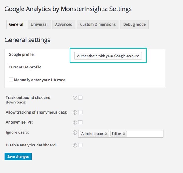 Monster-Insights-Authenticate