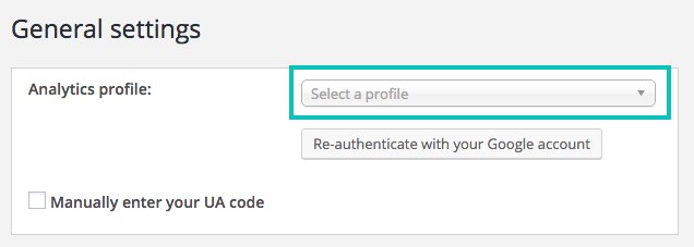 Monster-Insights-Select-Profile